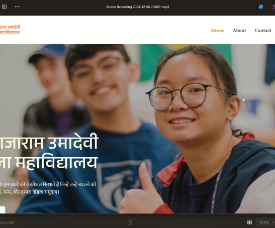 PT. Rajaram Uma Devi Mahila Mahavidyalay